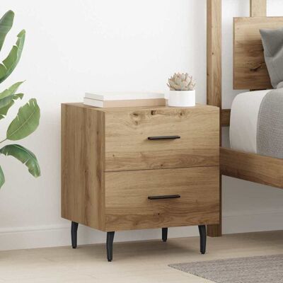 vidaXL Nachttisch Artisan-Eiche 40 x 35 x 47,5 cm Holzwerkstoff - Braun vidaXL Nachttisch Artisan-Eiche 40 x 35 x 47,5 cm Holzwerkstoff - Braun