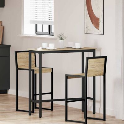 vidaXL Tisch Sonoma-Eiche 100 x 40 x 100,5 cm - Braun vidaXL Tisch Sonoma-Eiche 100 x 40 x 100,5 cm - Braun