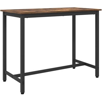vidaXL Tisch Geräucherte Eiche 100 x 50 x 76,5 cm - Braun vidaXL Tisch Geräucherte Eiche 100 x 50 x 76,5 cm - Braun