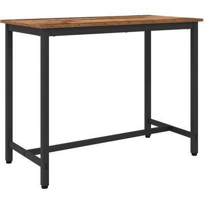 vidaXL Tisch Altholz 100 x 50 x 76,5 cm Ingenieure Holz und Stahl - Braun vidaXL Tisch Altholz 100 x 50 x 76,5 cm Ingenieure Holz und Stahl - Braun