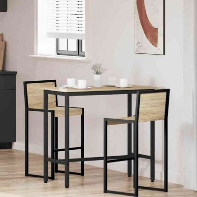 vidaXL Tisch Sonoma-Eiche 100 x 50 x 90,5 cm Ingenieure Holz und Stahl - Braun vidaXL Tisch Sonoma-Eiche 100 x 50 x 90,5 cm Ingenieure Holz und Stahl - Braun