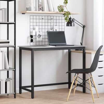 vidaXL Tisch Graues Sonoma 80 x 50 x 76,5 cm Ingenieure Holz und Stahl - Grau vidaXL Tisch Graues Sonoma 80 x 50 x 76,5 cm Ingenieure Holz und Stahl - Grau