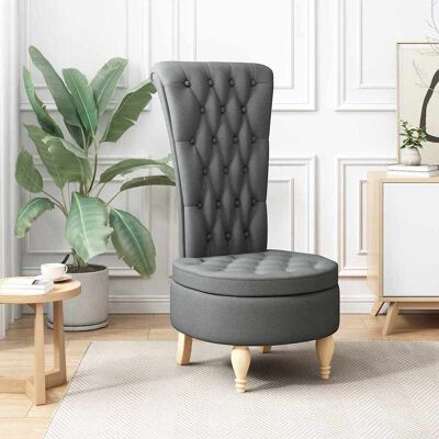 vidaXL Schlafsessel Dunkelgrau 56,5 x 70 x 110 cm Stoff - Grau vidaXL Schlafsessel Dunkelgrau 56,5 x 70 x 110 cm Stoff - Grau