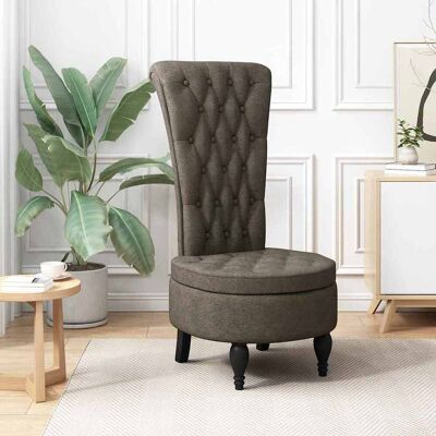 vidaXL Schlafsessel Dunkelgrau 56,5 x 70 x 110 cm Kunstwildleder - Grau vidaXL Schlafsessel Dunkelgrau 56,5 x 70 x 110 cm Kunstwildleder - Grau