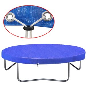 vidaXL Trampolinabdeckung PE 450 - 457 cm 90 g/m² - Blau