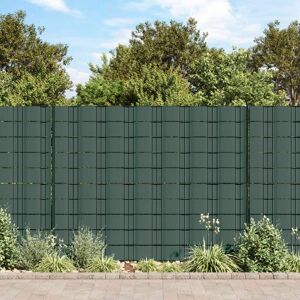 vidaXL Gartenzaun-Sichtschutz PVC 70×0,19 m Grün - Grün