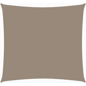 vidaXL Sonnensegel Oxford-Gewebe Quadratisch 6x6 m Taupe - Taupe