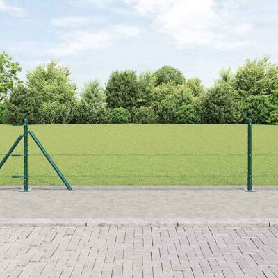 vidaXL Outdoor-Hexagon-Zaun mit Betonbasis 10 x 0,6 m Grün Netz - Grün vidaXL Outdoor-Hexagon-Zaun mit Betonbasis 10 x 0,6 m Grün Netz - Grün