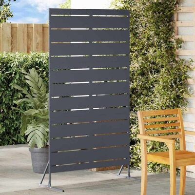 vidaXL Sichtschutz 100 x 50 x 180 cm Stahl Anthrazit - Anthrazit vidaXL Sichtschutz 100 x 50 x 180 cm Stahl Anthrazit - Anthrazit
