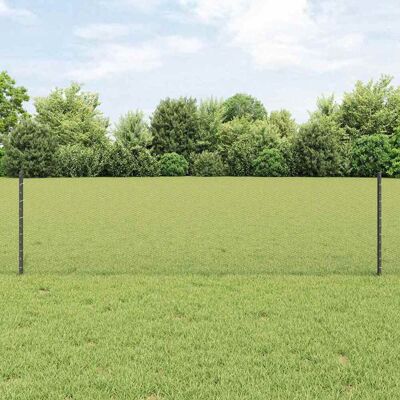 VidaXL Graues Sechseckiges Gartengitter-Set - Zaun VidaXL Graues Sechseckiges Gartengitter-Set - Zaun