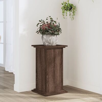 vidaXL Pflanzenständer Braun Eichen-Optik 33x33x60 cm Holzwerkstoff - Braun vidaXL Pflanzenständer Braun Eichen-Optik 33x33x60 cm Holzwerkstoff - Braun