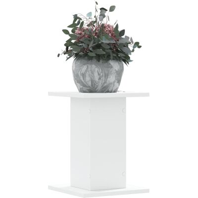 vidaXL Pflanzenständer 2 Stk. Weiß 30x30x40 cm Holzwerkstoff - Weiß vidaXL Pflanzenständer 2 Stk. Weiß 30x30x40 cm Holzwerkstoff - Weiß