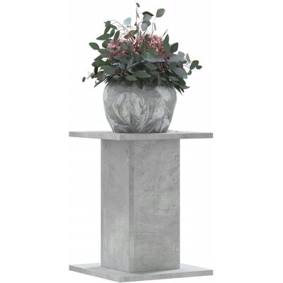 vidaXL Pflanzenständer 2 Stk. Betongrau 30x30x40 cm Holzwerkstoff - Grau vidaXL Pflanzenständer 2 Stk. Betongrau 30x30x40 cm Holzwerkstoff - Grau