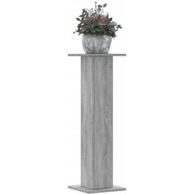 vidaXL Pflanzenständer 2 Stk. Grau Sonoma 30x30x95 cm Holzwerkstoff - Grau vidaXL Pflanzenständer 2 Stk. Grau Sonoma 30x30x95 cm Holzwerkstoff - Grau