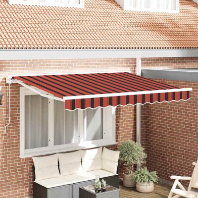 vidaXL Markisenrahmen Orange und Schwarz 250 x 200 cm - Orange vidaXL Markisenrahmen Orange und Schwarz 250 x 200 cm - Orange