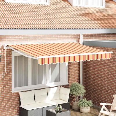 vidaXL Markisenrahmen Mehrfarbig 250 x 200 cm - Gelb vidaXL Markisenrahmen Mehrfarbig 250 x 200 cm - Gelb