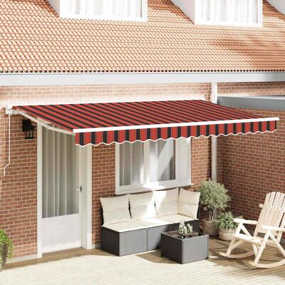vidaXL Markisenrahmen Orange und Schwarz 350 x 200 cm - Orange vidaXL Markisenrahmen Orange und Schwarz 350 x 200 cm - Orange