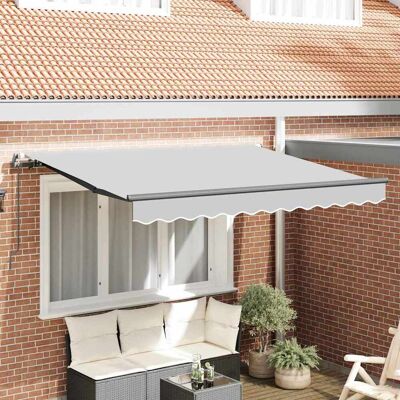 vidaXL Markisenrahmen Anthrazit 3,5 x 2 m Metall - Anthrazit vidaXL Markisenrahmen Anthrazit 3,5 x 2 m Metall - Anthrazit