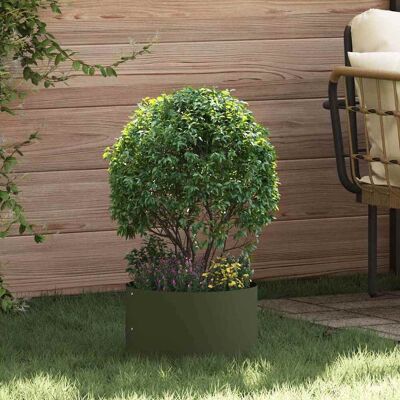 vidaXL Pflanzenring 5 pcs Olive Grün 30 x 30 x 20 cm - Olivgrün vidaXL Pflanzenring 5 pcs Olive Grün 30 x 30 x 20 cm - Olivgrün