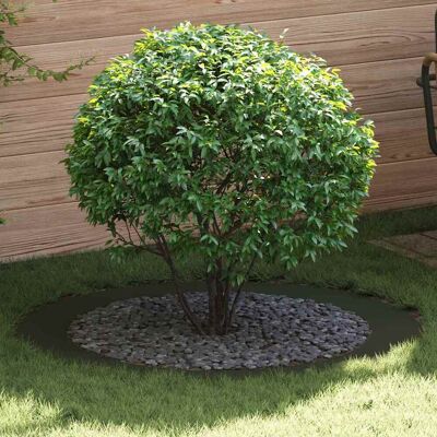 vidaXL geeignet für flachen Baumring Olivgrün Ø90 / 120 cm Stahl - Olivgrün vidaXL geeignet für flachen Baumring Olivgrün Ø90 / 120 cm Stahl - Olivgrün