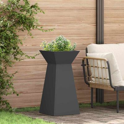 vidaXL Säulen Pflanzer Schwarz 35 x 35 x 73 cm - Schwarz vidaXL Säulen Pflanzer Schwarz 35 x 35 x 73 cm - Schwarz