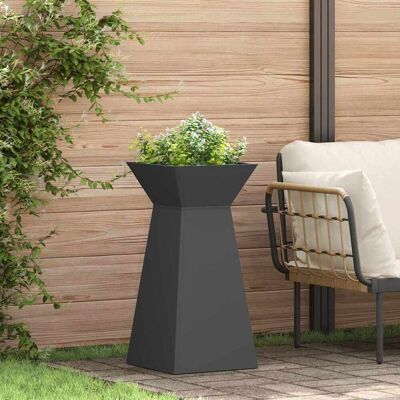 vidaXL Säulen Pflanzer 2 pcs Schwarz 35 x 35 x 73 cm - Schwarz vidaXL Säulen Pflanzer 2 pcs Schwarz 35 x 35 x 73 cm - Schwarz