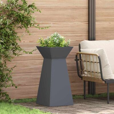 vidaXL Säulen Pflanzer 2 pcs Anthrazit 35 x 35 x 73 cm - Anthrazit vidaXL Säulen Pflanzer 2 pcs Anthrazit 35 x 35 x 73 cm - Anthrazit