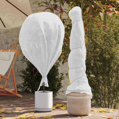 vidaXL Frostschutz-Pflanzen-Vlies Weiß 20 x 3,2 m Vliesstoff - Weiß vidaXL Frostschutz-Pflanzen-Vlies Weiß 20 x 3,2 m Vliesstoff - Weiß