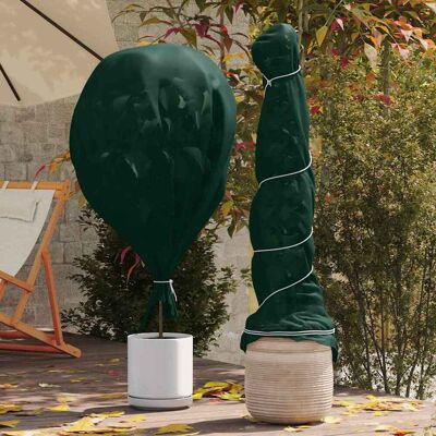 vidaXL Frostschutz-Pflanzen-Vlies Grün 100 x 3,2 m Vliesstoff - Grün vidaXL Frostschutz-Pflanzen-Vlies Grün 100 x 3,2 m Vliesstoff - Grün