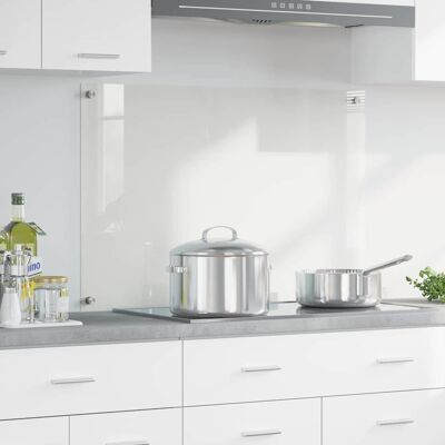 vidaXL Küchenrückwand Transparent 90 x 60 cm Gehärtetes Glas - Transparent vidaXL Küchenrückwand Transparent 90 x 60 cm Gehärtetes Glas - Transparent