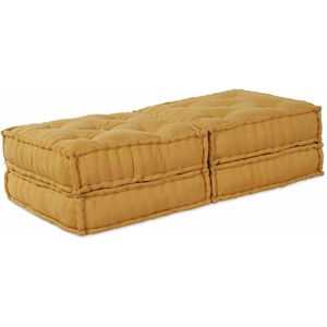 vidaXL Modulare Sofagarnitur 2 pcs Gelb 140 x 70 x 36 cm Stoff - Gelb vidaXL Modulare Sofagarnitur 2 pcs Gelb 140 x 70 x 36 cm Stoff - Gelb