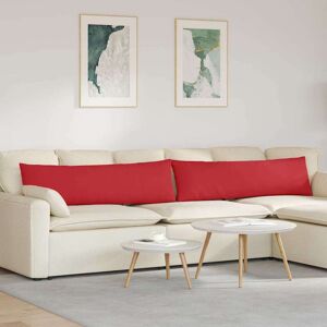 vidaXL Sofakissen 2 pcs Rot 145 x 40 cm Stoff - Rot vidaXL Sofakissen 2 pcs Rot 145 x 40 cm Stoff - Rot