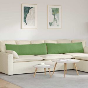 vidaXL Sofakissen 2 pcs Hellgrün 145 x 40 cm Cordstoff - Grün vidaXL Sofakissen 2 pcs Hellgrün 145 x 40 cm Cordstoff - Grün