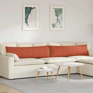 vidaXL Sofakissen 2 pcs Rot-Orange 145 x 40 cm Cordstoff - Orange vidaXL Sofakissen 2 pcs Rot-Orange 145 x 40 cm Cordstoff - Orange