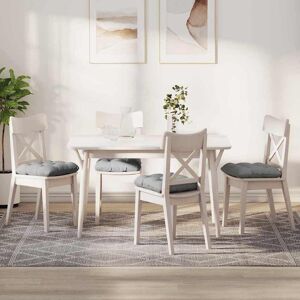 vidaXL Sitzkissen 4 pcs Wolkengrau 45 x 45 x 12 cm Stoff - Grau vidaXL Sitzkissen 4 pcs Wolkengrau 45 x 45 x 12 cm Stoff - Grau