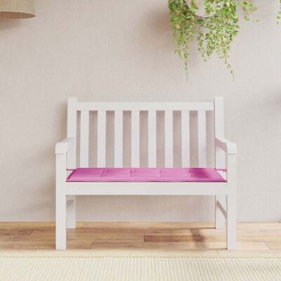 vidaXL Stuhlpolster Uni Rosa 100 x 50 x 3 cm Oxford-Stoff - Rosa vidaXL Stuhlpolster Uni Rosa 100 x 50 x 3 cm Oxford-Stoff - Rosa