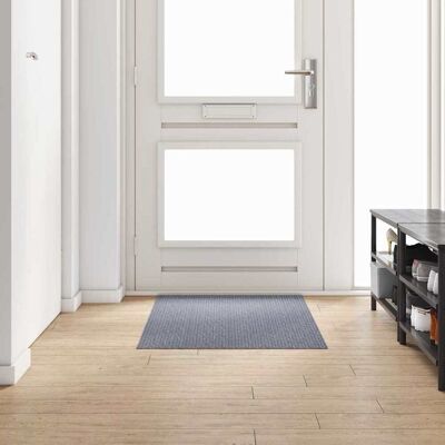 vidaXL Teppichläufer Hellgrau 80 x 150 cm Stoff - Hellgrau vidaXL Teppichläufer Hellgrau 80 x 150 cm Stoff - Hellgrau