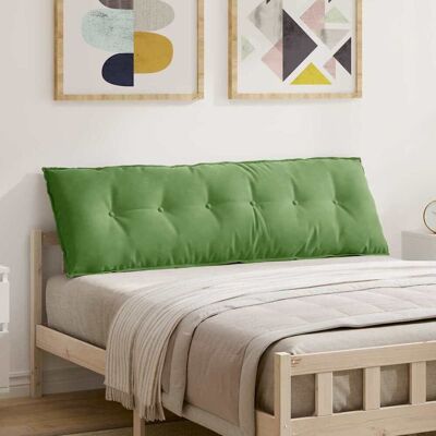 vidaXL Rücken Kissen Hellgrün 160 x 50 cm Cordstoff - Grün vidaXL Rücken Kissen Hellgrün 160 x 50 cm Cordstoff - Grün