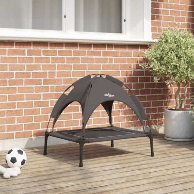 vidaXL Hundebett Braun 63 x 49,5 x 60 cm Stahl - Braun vidaXL Hundebett Braun 63 x 49,5 x 60 cm Stahl - Braun