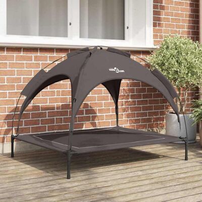 vidaXL Hundebett Braun 104 x 86 x 84,5 cm Stahl - Braun vidaXL Hundebett Braun 104 x 86 x 84,5 cm Stahl - Braun