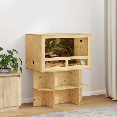 vidaXL Terrarium Braun 80 x 50 x 100 cm OSB - Braun vidaXL Terrarium Braun 80 x 50 x 100 cm OSB - Braun
