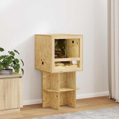 vidaXL Terrarium Braun 50 x 50 x 100 cm OSB - Braun vidaXL Terrarium Braun 50 x 50 x 100 cm OSB - Braun