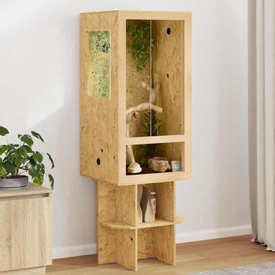 vidaXL Terrarium Braun 50 x 50 x 150 cm OSB - Braun vidaXL Terrarium Braun 50 x 50 x 150 cm OSB - Braun
