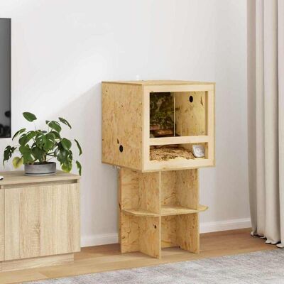 vidaXL Terrarium Braun 50 x 50 x 50 cm OSB - Braun vidaXL Terrarium Braun 50 x 50 x 50 cm OSB - Braun