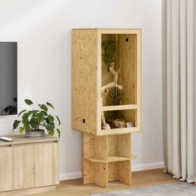 vidaXL Terrarium Braun 50 x 50 x 100 cm OSB - Braun vidaXL Terrarium Braun 50 x 50 x 100 cm OSB - Braun