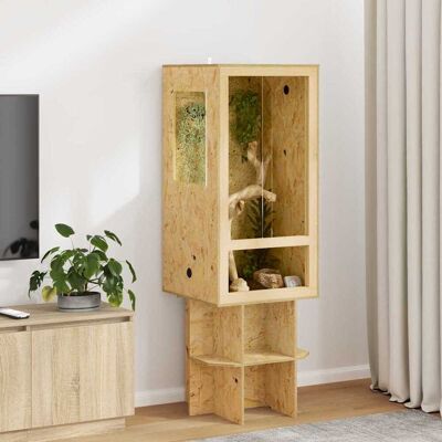 vidaXL Terrarium Braun 50 x 50 x 100 cm OSB - Braun vidaXL Terrarium Braun 50 x 50 x 100 cm OSB - Braun