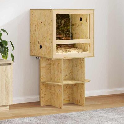 vidaXL Terrarienbasis Braun 50 x 50 x 50 cm OSB - Braun vidaXL Terrarienbasis Braun 50 x 50 x 50 cm OSB - Braun