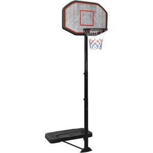 vidaXL Basketballständer Schwarz 258-363 cm Polyethylen - Schwarz