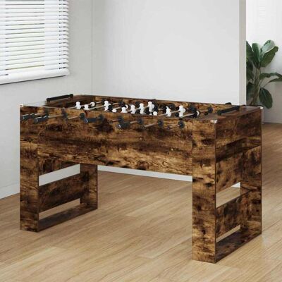 vidaXL Tischfußballtisch Geräucherte Eiche 146,5 x 74 x 85 cm - Braun vidaXL Tischfußballtisch Geräucherte Eiche 146,5 x 74 x 85 cm - Braun
