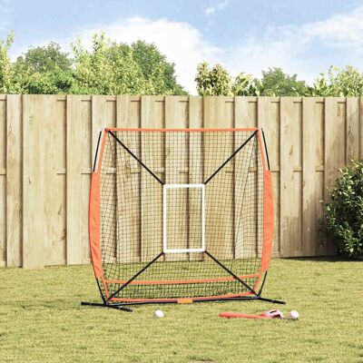 vidaXL Baseball-Übungsnetz 180 x 89,5 x 152,5 cm - Orange vidaXL Baseball-Übungsnetz 180 x 89,5 x 152,5 cm - Orange